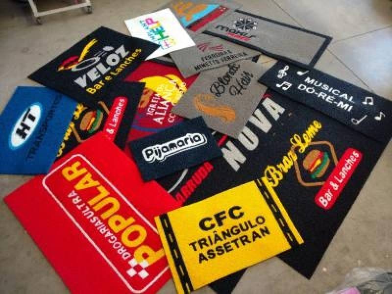 Tapetes Personalizados para Loja São José do Rio Preto - Tapete Personalizado com Nome